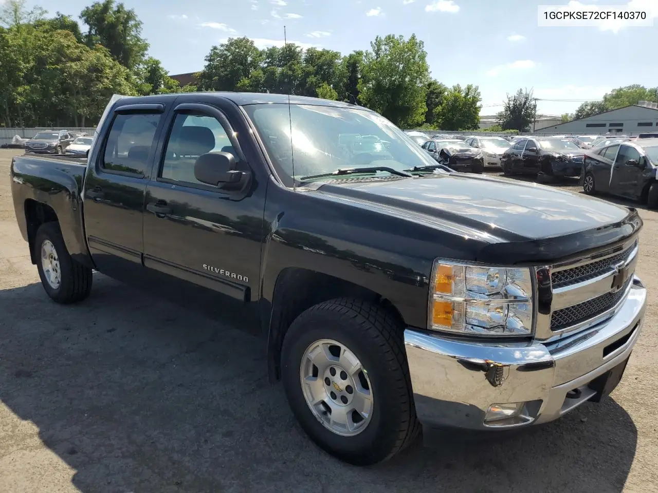 2012 Chevrolet Silverado K1500 Lt VIN: 1GCPKSE72CF140370 Lot: 62484125