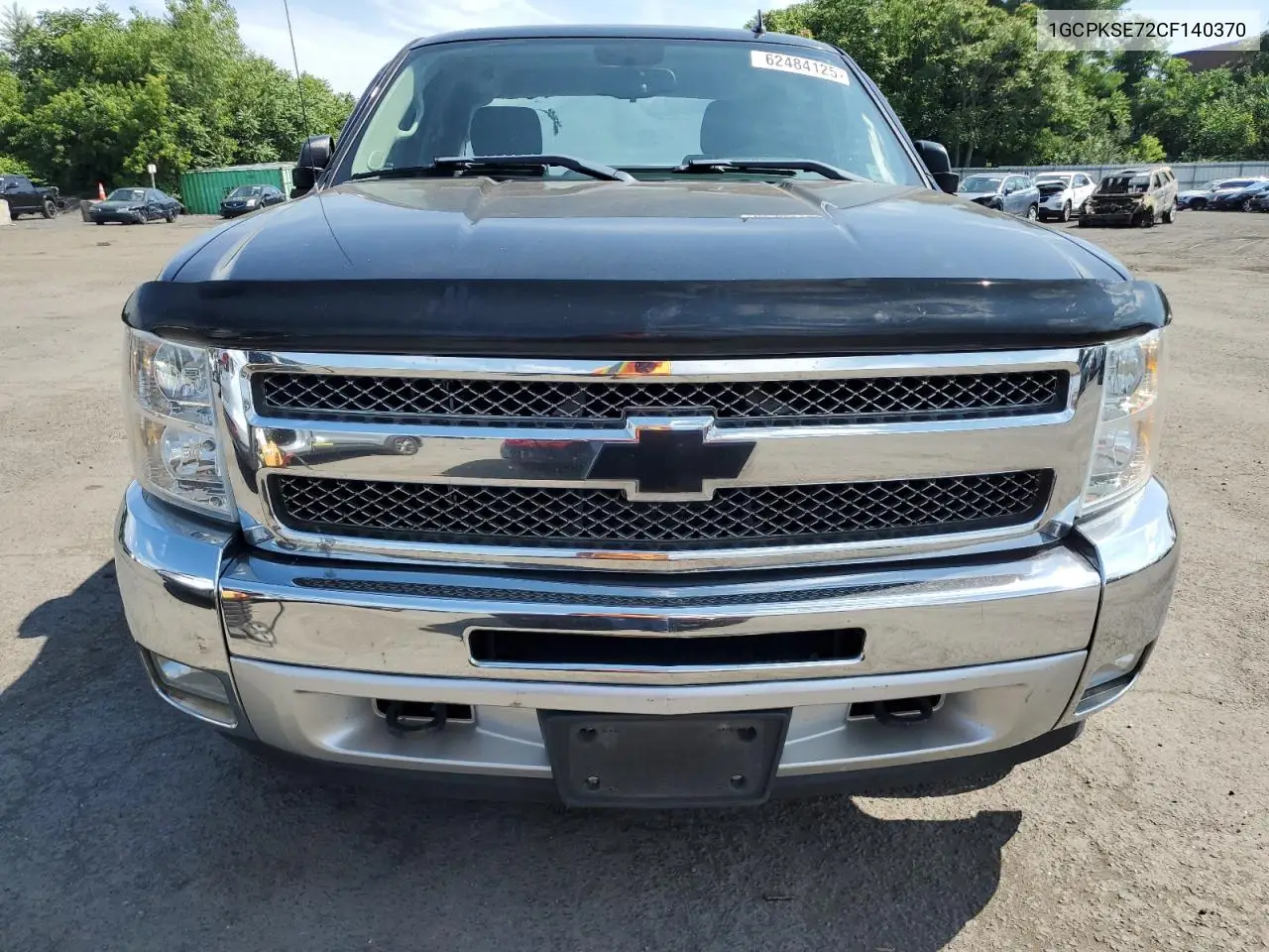 2012 Chevrolet Silverado K1500 Lt VIN: 1GCPKSE72CF140370 Lot: 62484125