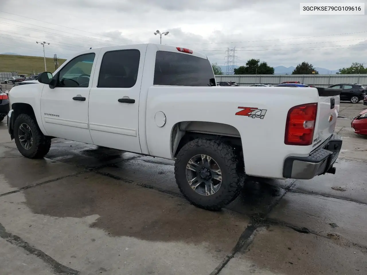2012 Chevrolet Silverado K1500 Lt VIN: 3GCPKSE79CG109616 Lot: 62700305