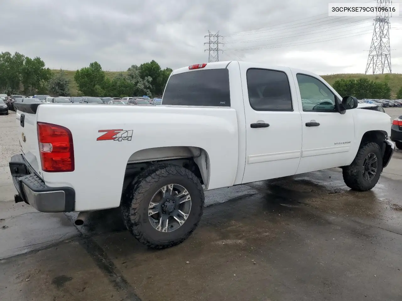 2012 Chevrolet Silverado K1500 Lt VIN: 3GCPKSE79CG109616 Lot: 62700305