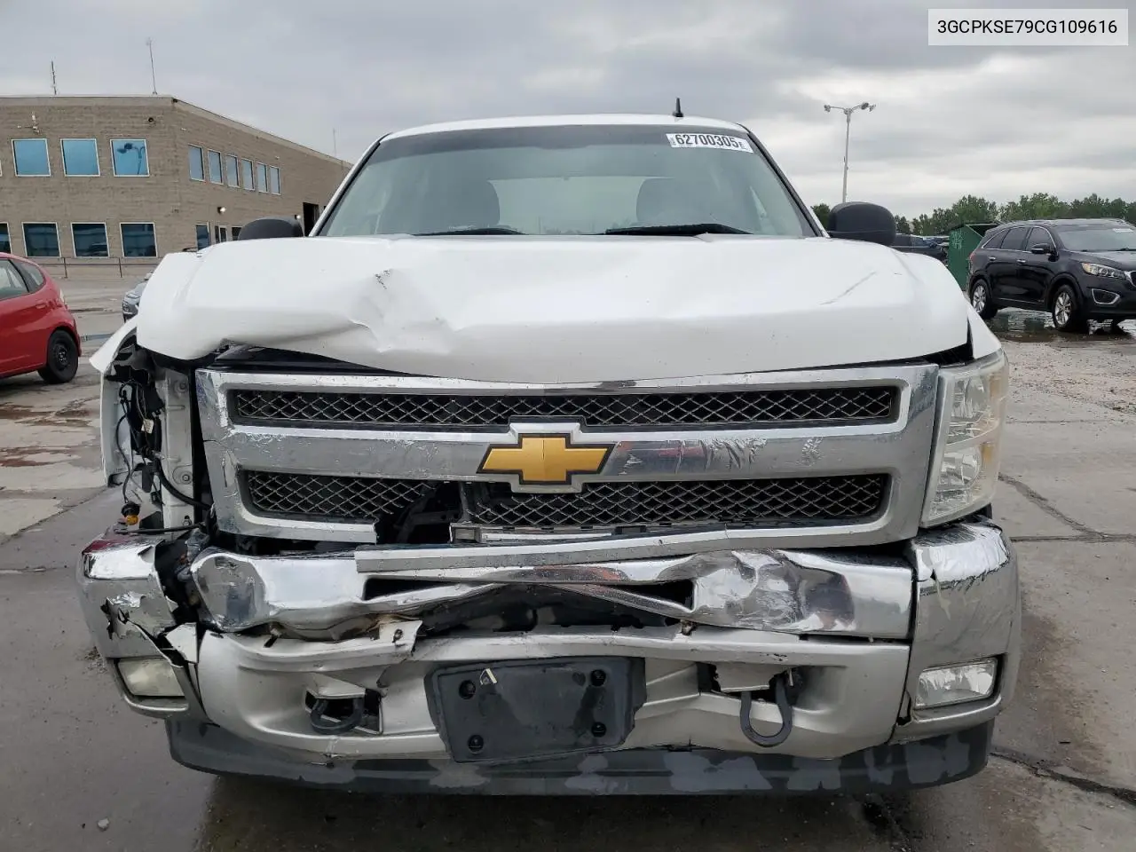 2012 Chevrolet Silverado K1500 Lt VIN: 3GCPKSE79CG109616 Lot: 62700305