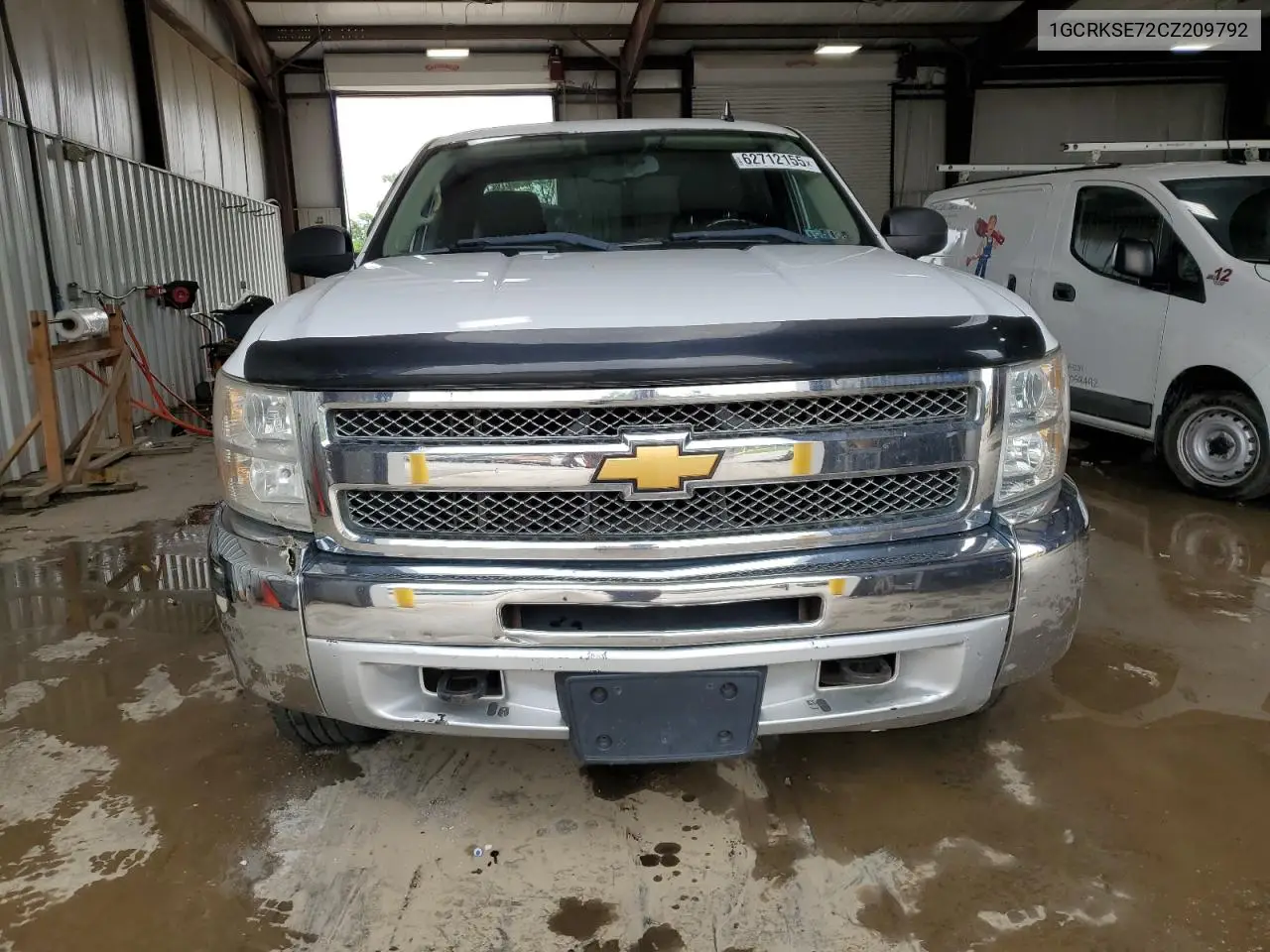 2012 Chevrolet Silverado K1500 Lt VIN: 1GCRKSE72CZ209792 Lot: 62712155