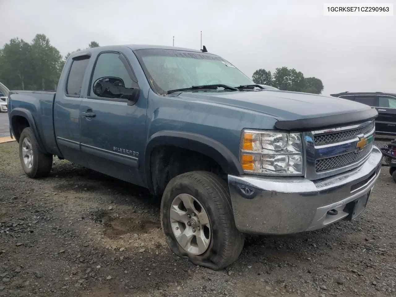 2012 Chevrolet Silverado K1500 Lt VIN: 1GCRKSE71CZ290963 Lot: 62725475