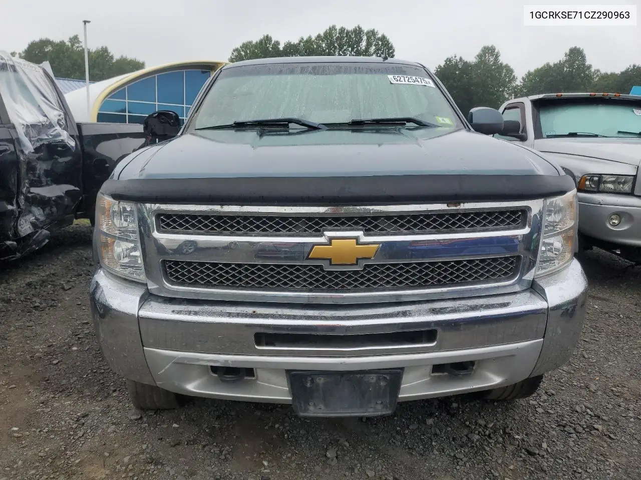 2012 Chevrolet Silverado K1500 Lt VIN: 1GCRKSE71CZ290963 Lot: 62725475