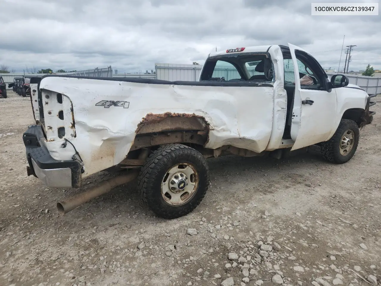 2012 Chevrolet Silverado K2500 Heavy Duty VIN: 1GC0KVC86CZ139347 Lot: 62755685