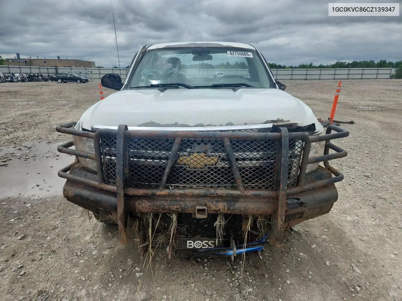 2012 Chevrolet Silverado K2500 Heavy Duty VIN: 1GC0KVC86CZ139347 Lot: 62755685