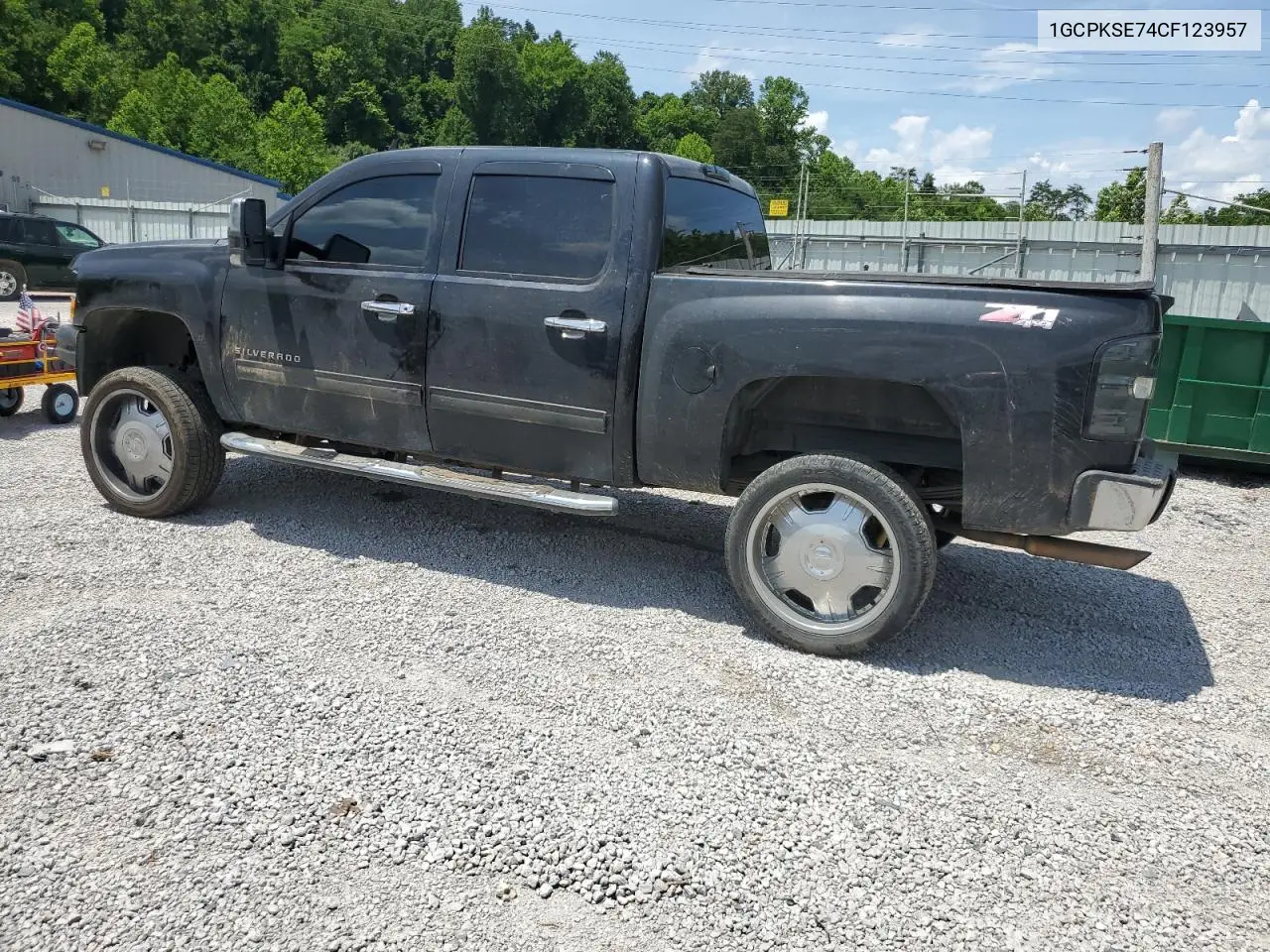 2012 Chevrolet Silverado K1500 Lt VIN: 1GCPKSE74CF123957 Lot: 62990735