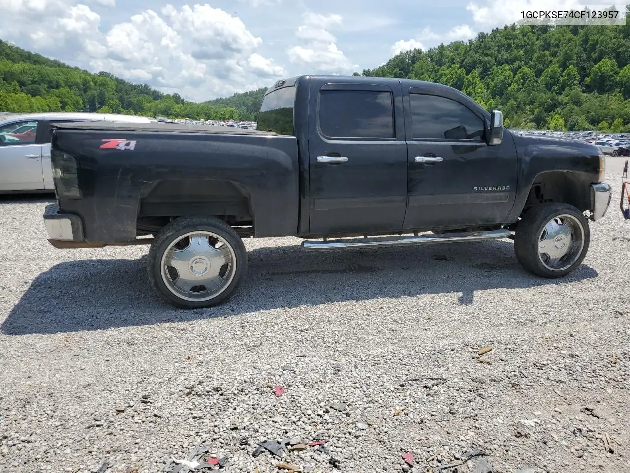2012 Chevrolet Silverado K1500 Lt VIN: 1GCPKSE74CF123957 Lot: 62990735