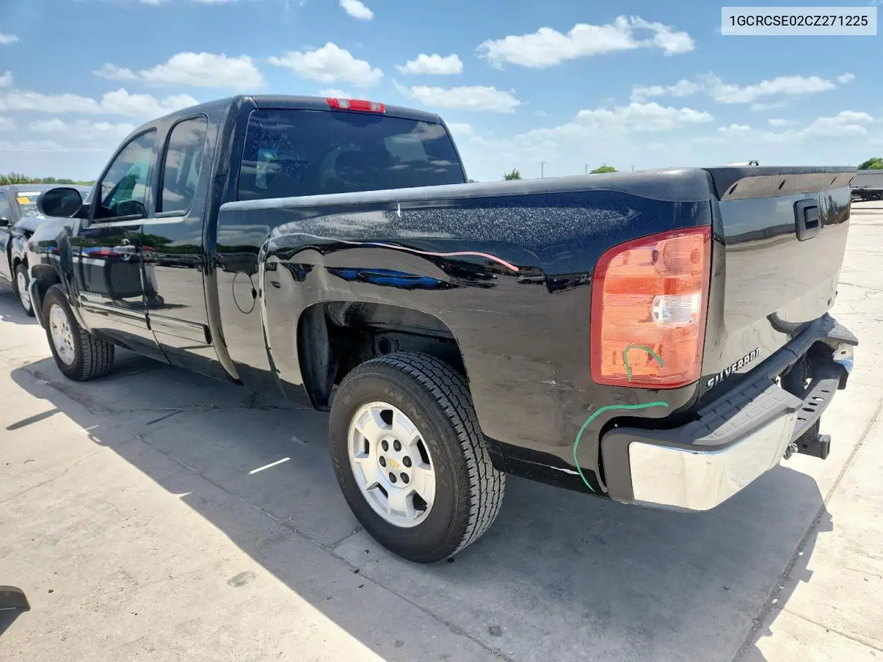 2012 Chevrolet Silverado C1500 Lt VIN: 1GCRCSE02CZ271225 Lot: 63065135