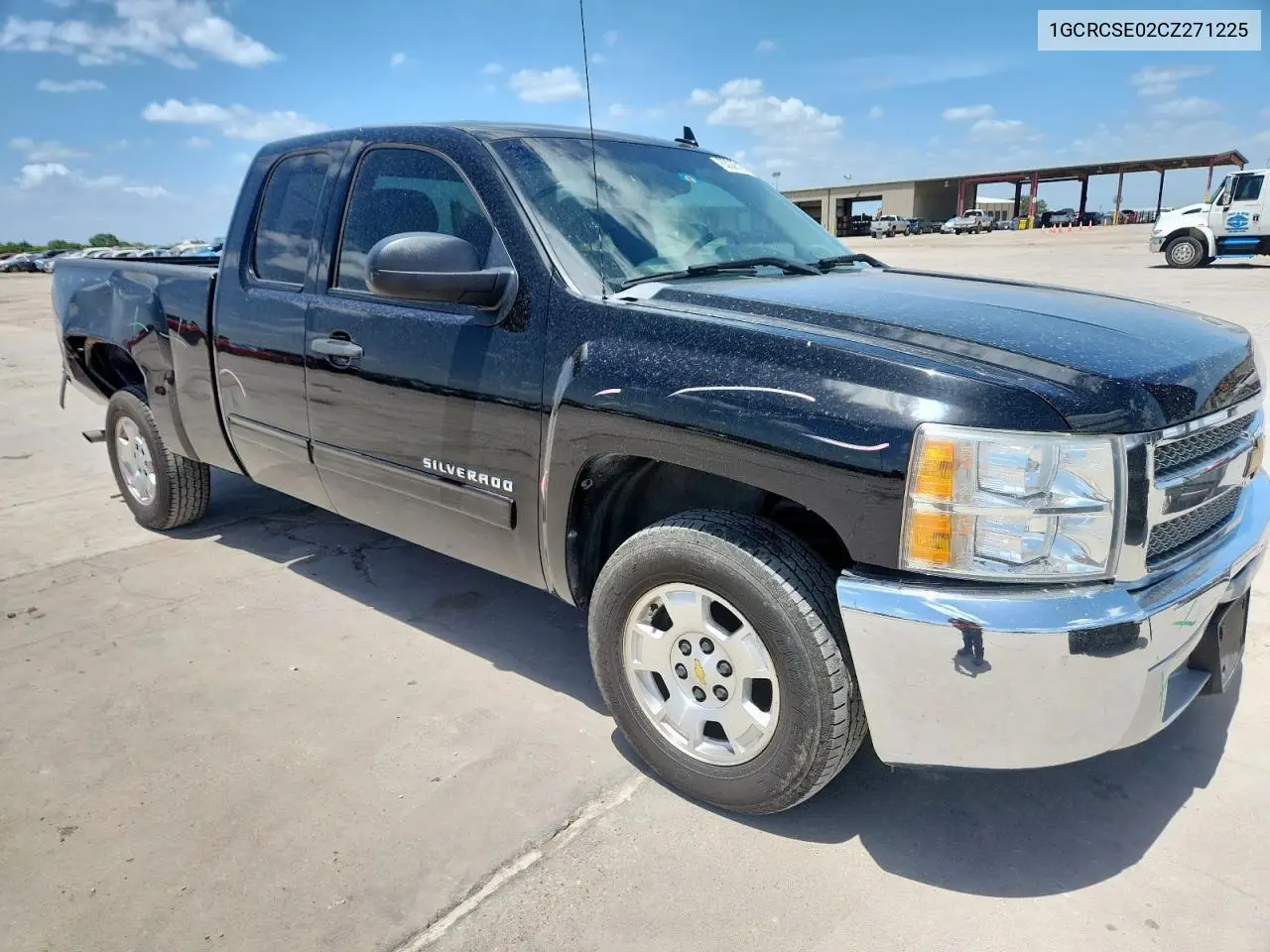 2012 Chevrolet Silverado C1500 Lt VIN: 1GCRCSE02CZ271225 Lot: 63065135