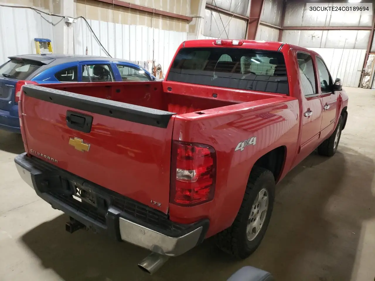 2012 Chevrolet Silverado K1500 Ltz VIN: 3GCUKTE24CG189694 Lot: 65689575
