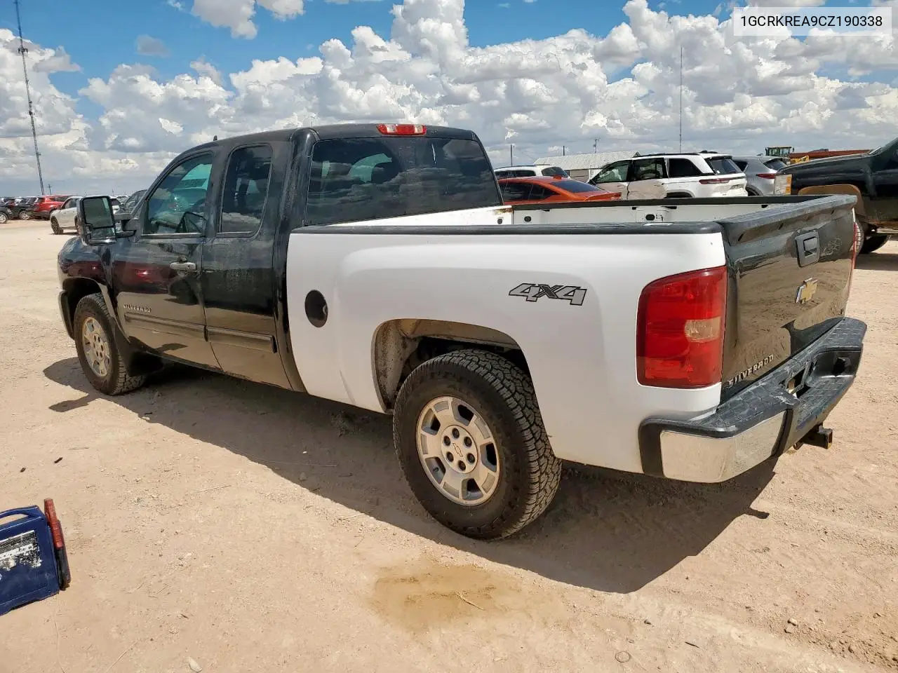 2012 Chevrolet Silverado K1500 Ls VIN: 1GCRKREA9CZ190338 Lot: 65747685