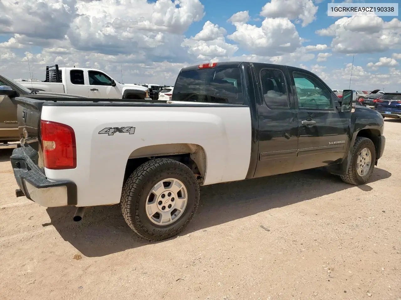 2012 Chevrolet Silverado K1500 Ls VIN: 1GCRKREA9CZ190338 Lot: 65747685