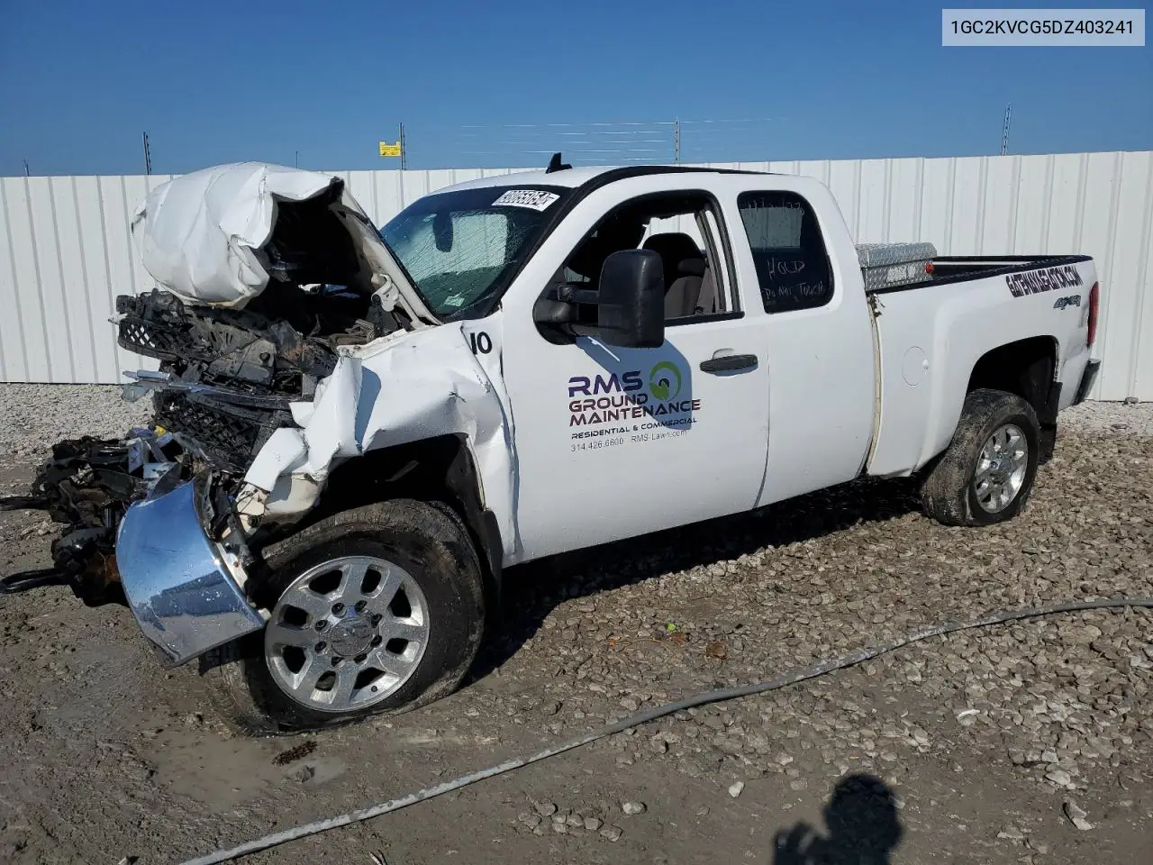2013 Chevrolet Silverado K2500 Heavy Duty VIN: 1GC2KVCG5DZ403241 Lot: 38055054