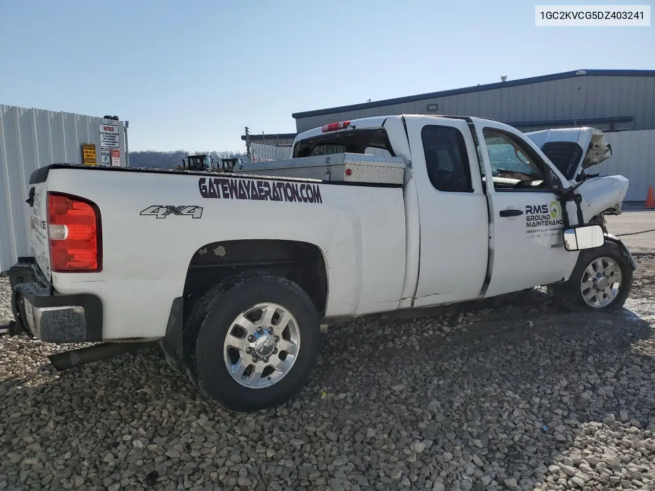 2013 Chevrolet Silverado K2500 Heavy Duty VIN: 1GC2KVCG5DZ403241 Lot: 38055054