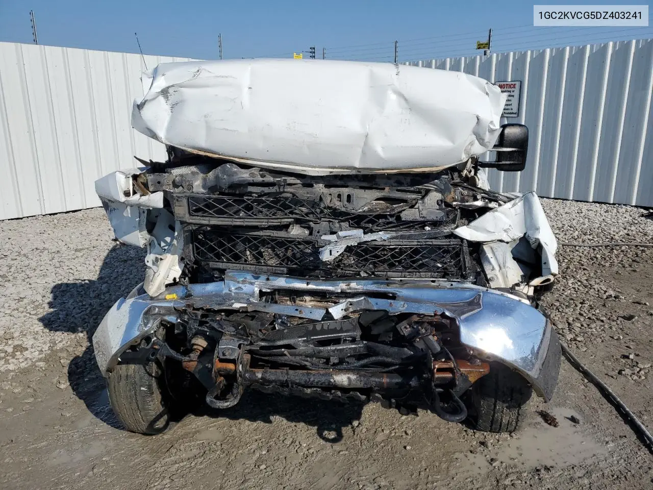 2013 Chevrolet Silverado K2500 Heavy Duty VIN: 1GC2KVCG5DZ403241 Lot: 38055054