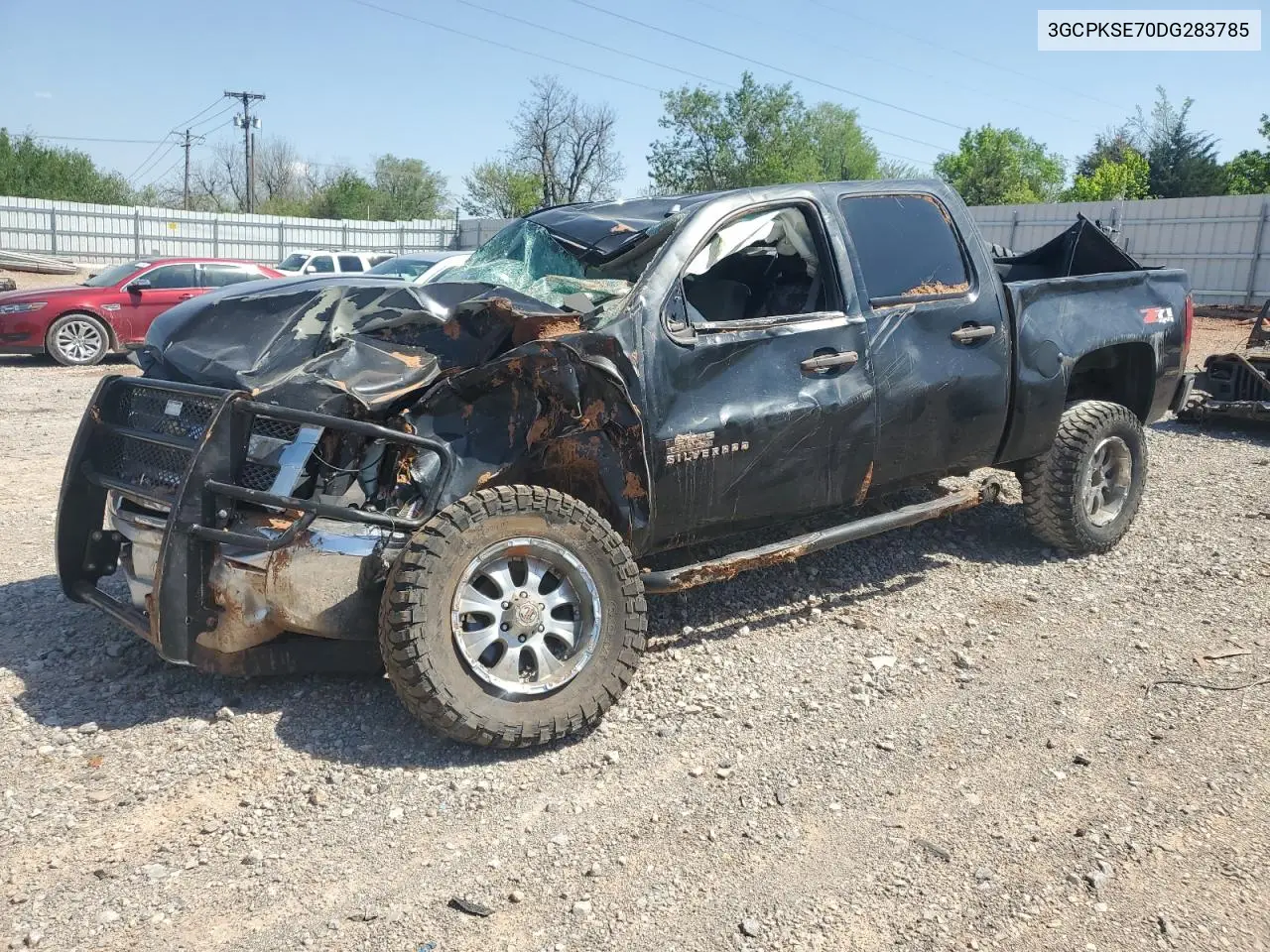 2013 Chevrolet Silverado K1500 Lt VIN: 3GCPKSE70DG283785 Lot: 51965875