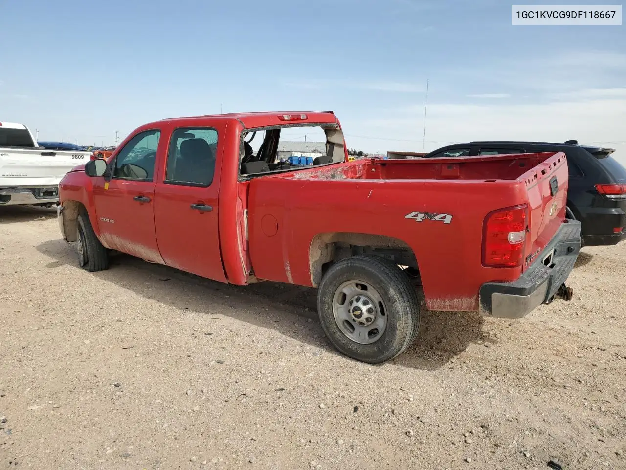 2013 Chevrolet Silverado K2500 Heavy Duty VIN: 1GC1KVCG9DF118667 Lot: 55758125