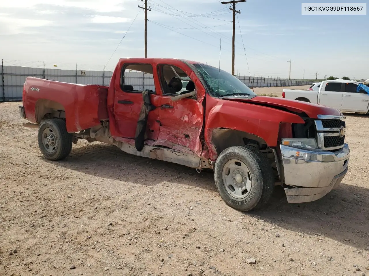 2013 Chevrolet Silverado K2500 Heavy Duty VIN: 1GC1KVCG9DF118667 Lot: 55758125