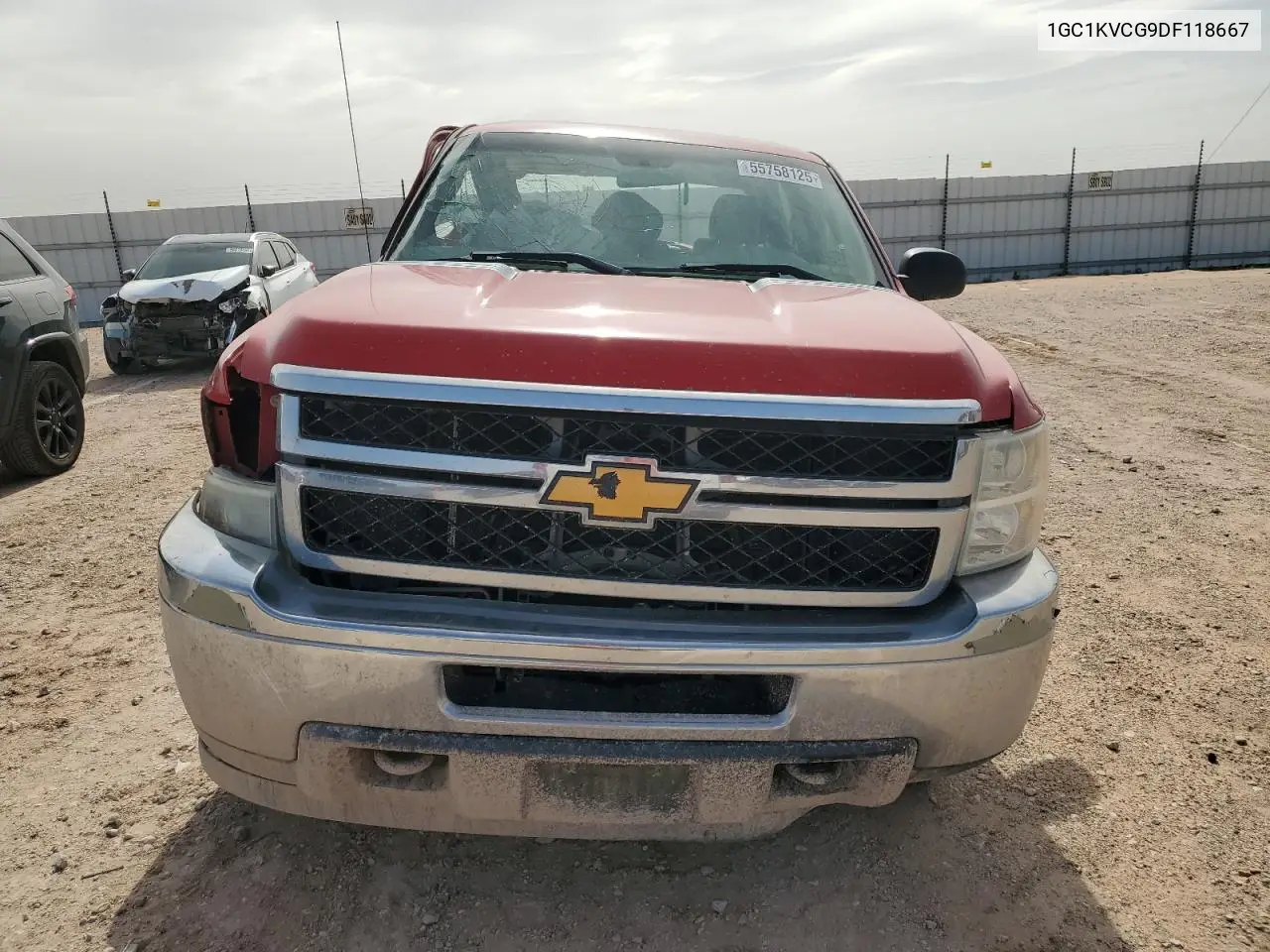 2013 Chevrolet Silverado K2500 Heavy Duty VIN: 1GC1KVCG9DF118667 Lot: 55758125