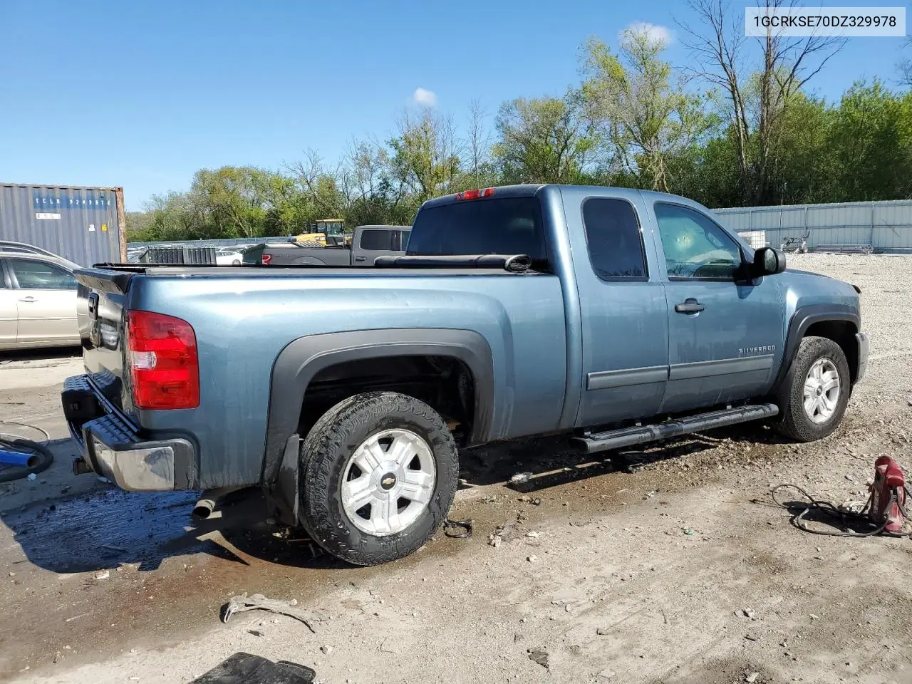 2013 Chevrolet Silverado K1500 Lt VIN: 1GCRKSE70DZ329978 Lot: 56763125