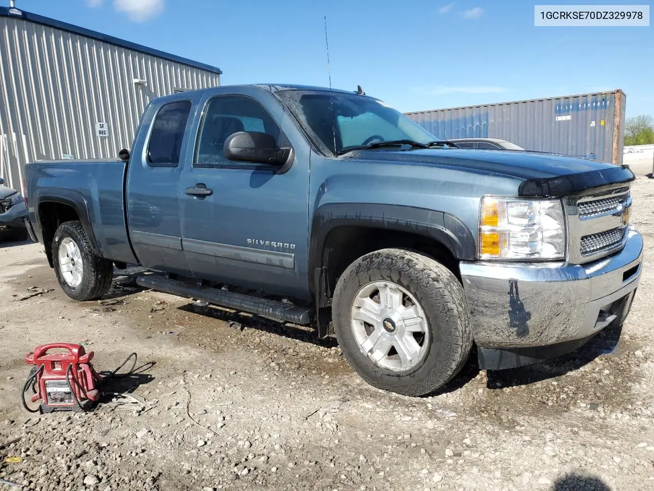 2013 Chevrolet Silverado K1500 Lt VIN: 1GCRKSE70DZ329978 Lot: 56763125