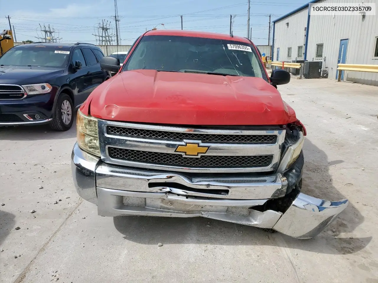 2013 Chevrolet Silverado C1500 Lt VIN: 1GCRCSE03DZ335709 Lot: 57096355