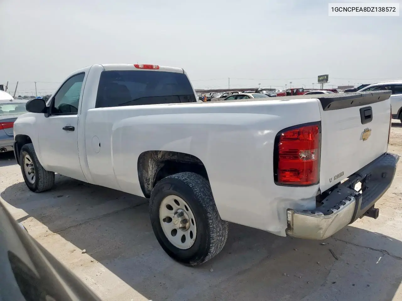 2013 Chevrolet Silverado C1500 VIN: 1GCNCPEA8DZ138572 Lot: 57127585