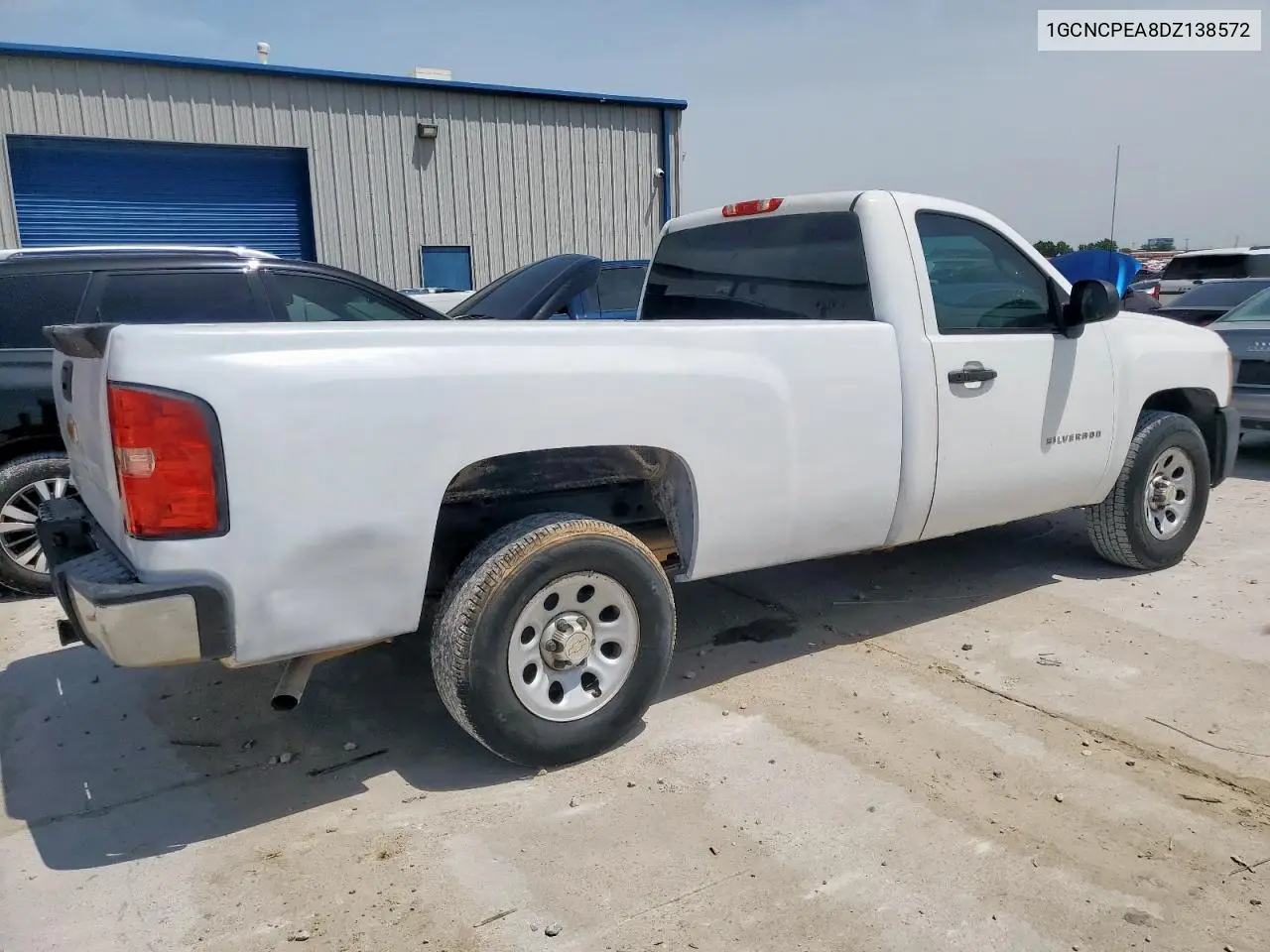 2013 Chevrolet Silverado C1500 VIN: 1GCNCPEA8DZ138572 Lot: 57127585