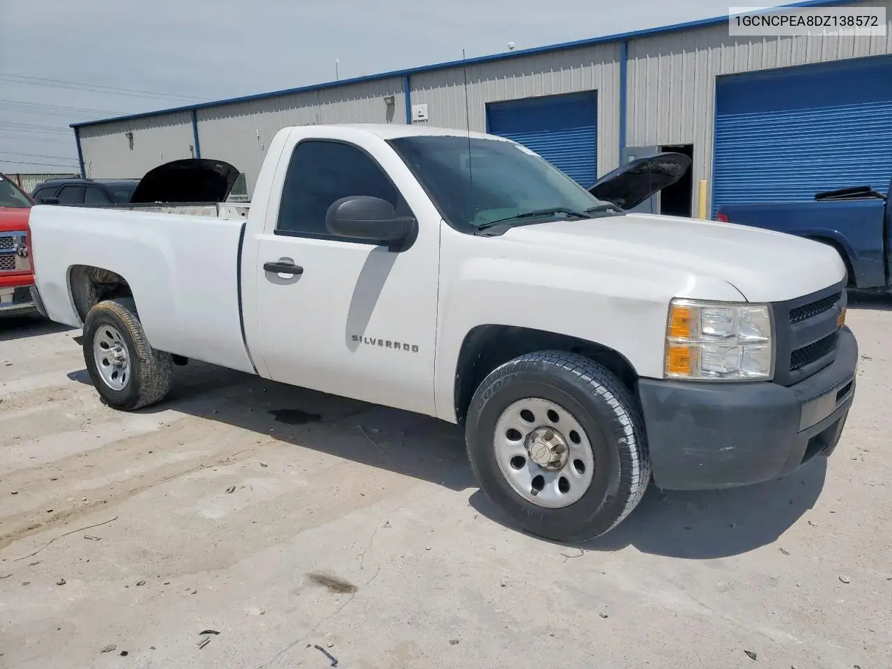 2013 Chevrolet Silverado C1500 VIN: 1GCNCPEA8DZ138572 Lot: 57127585