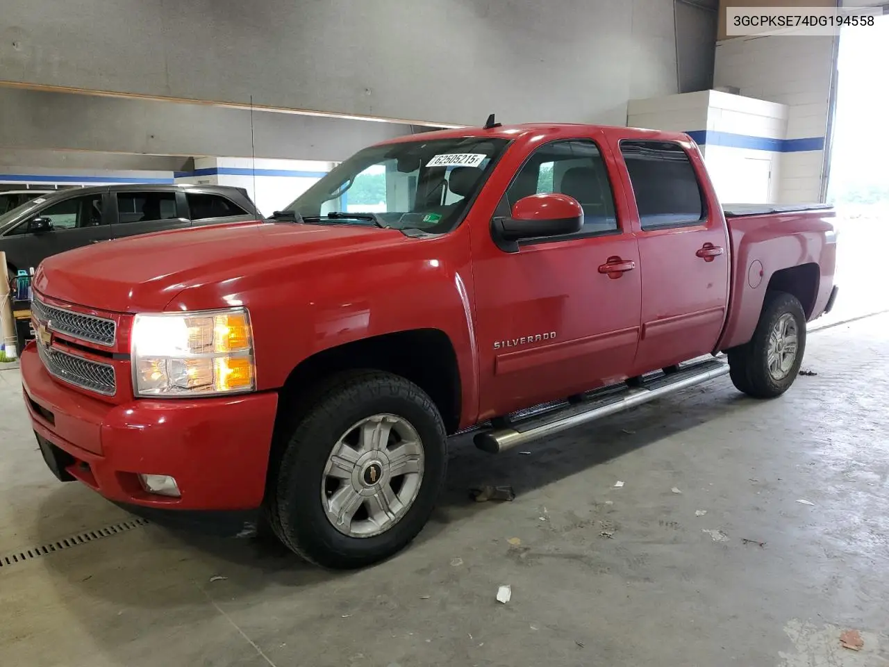 2013 Chevrolet Silverado K1500 Lt VIN: 3GCPKSE74DG194558 Lot: 62505215