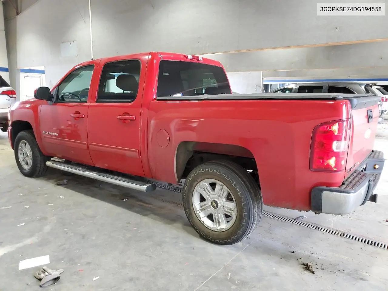 2013 Chevrolet Silverado K1500 Lt VIN: 3GCPKSE74DG194558 Lot: 62505215