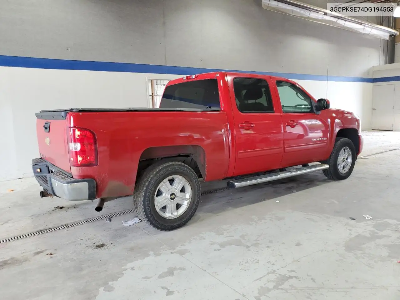 2013 Chevrolet Silverado K1500 Lt VIN: 3GCPKSE74DG194558 Lot: 62505215