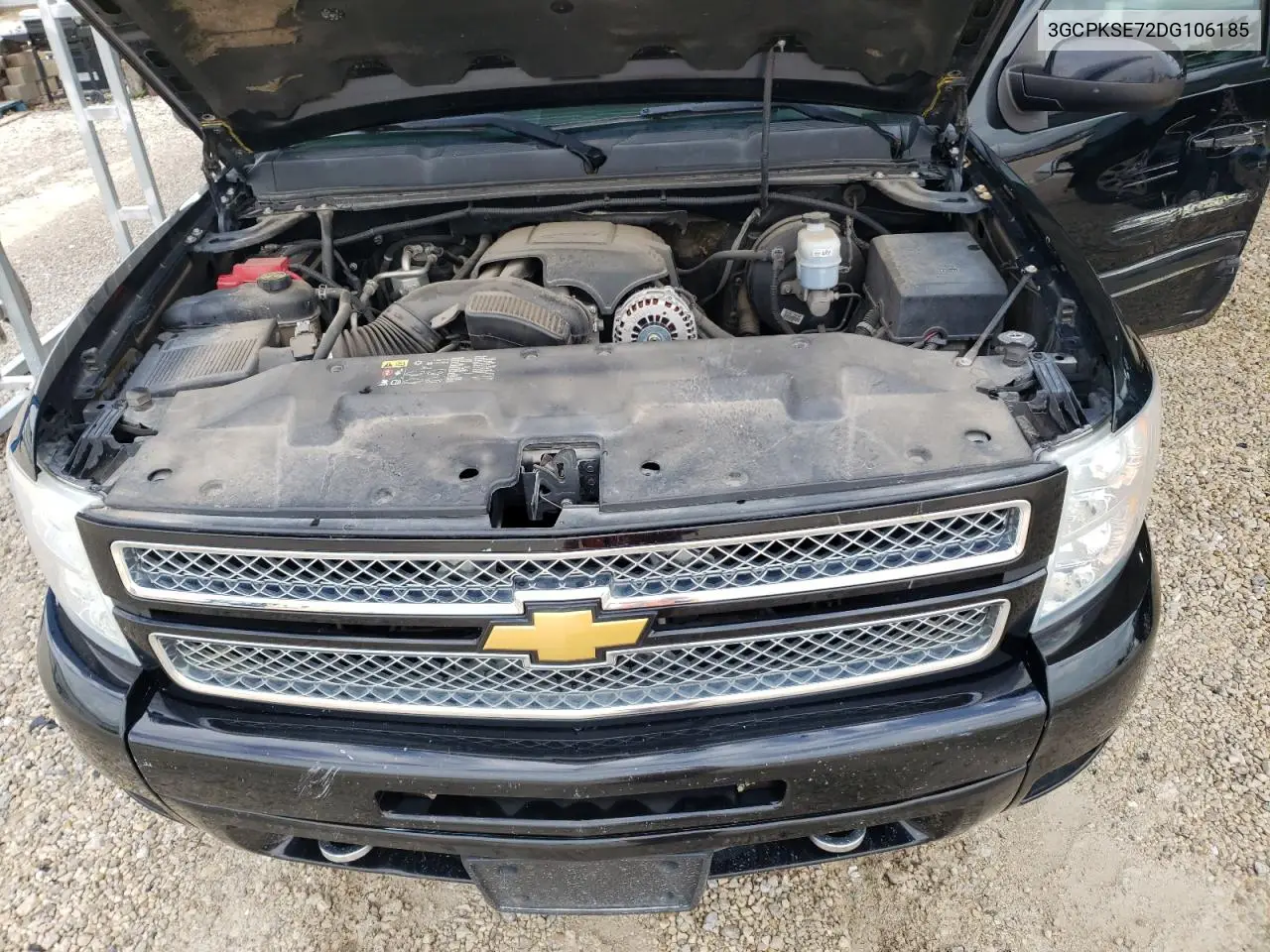 2013 Chevrolet Silverado K1500 Lt VIN: 3GCPKSE72DG106185 Lot: 62746655