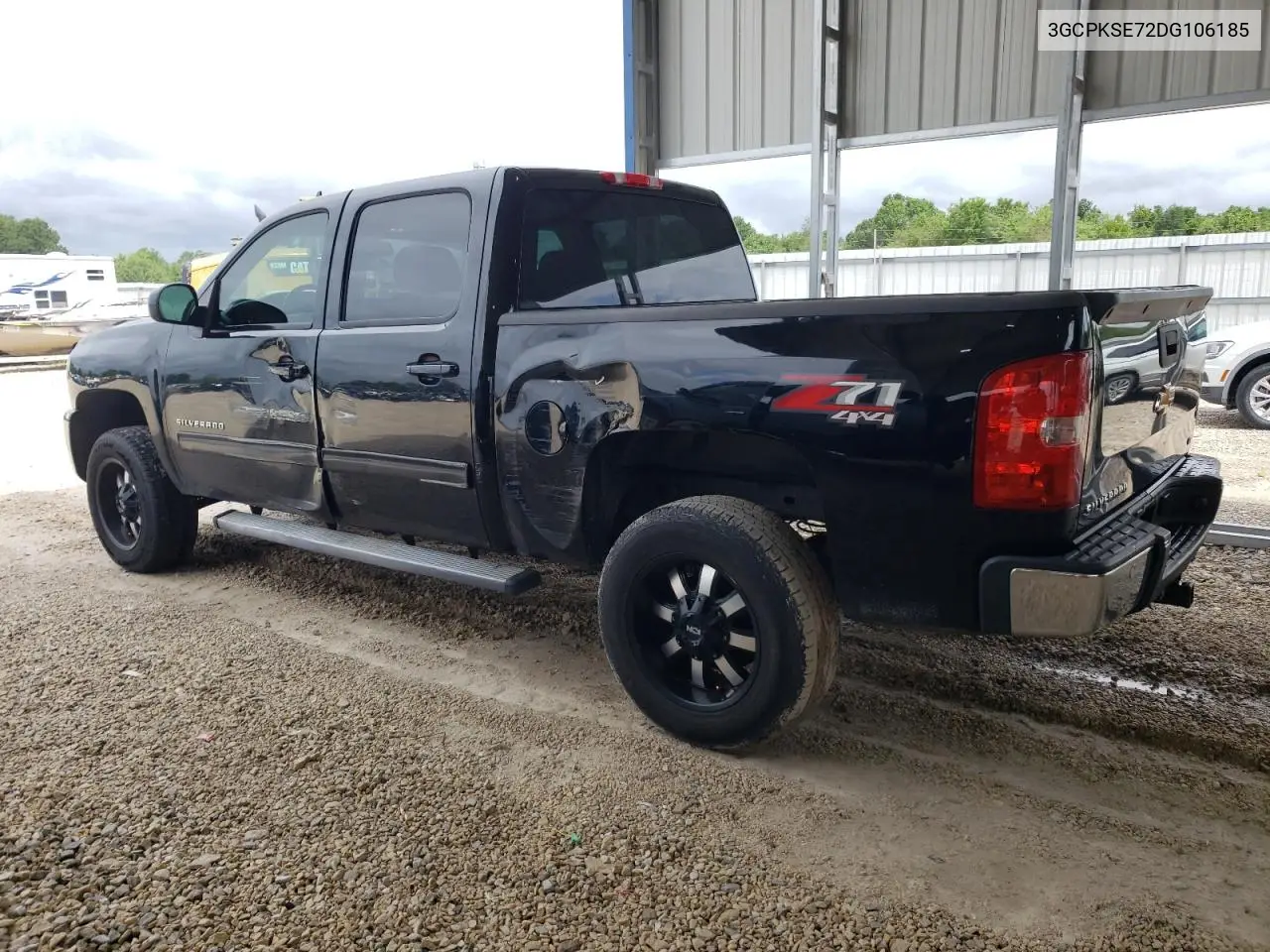 2013 Chevrolet Silverado K1500 Lt VIN: 3GCPKSE72DG106185 Lot: 62746655