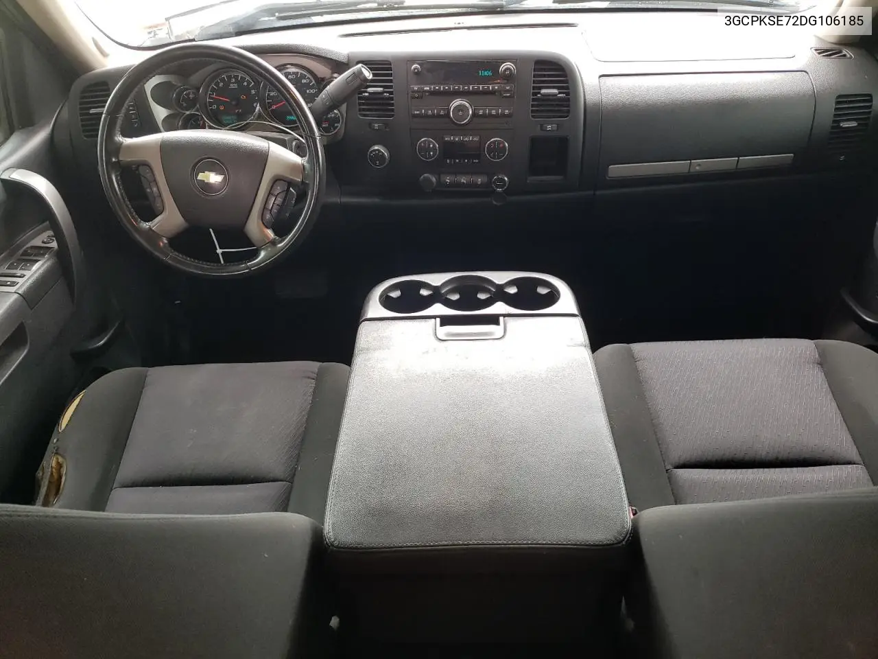 2013 Chevrolet Silverado K1500 Lt VIN: 3GCPKSE72DG106185 Lot: 62746655