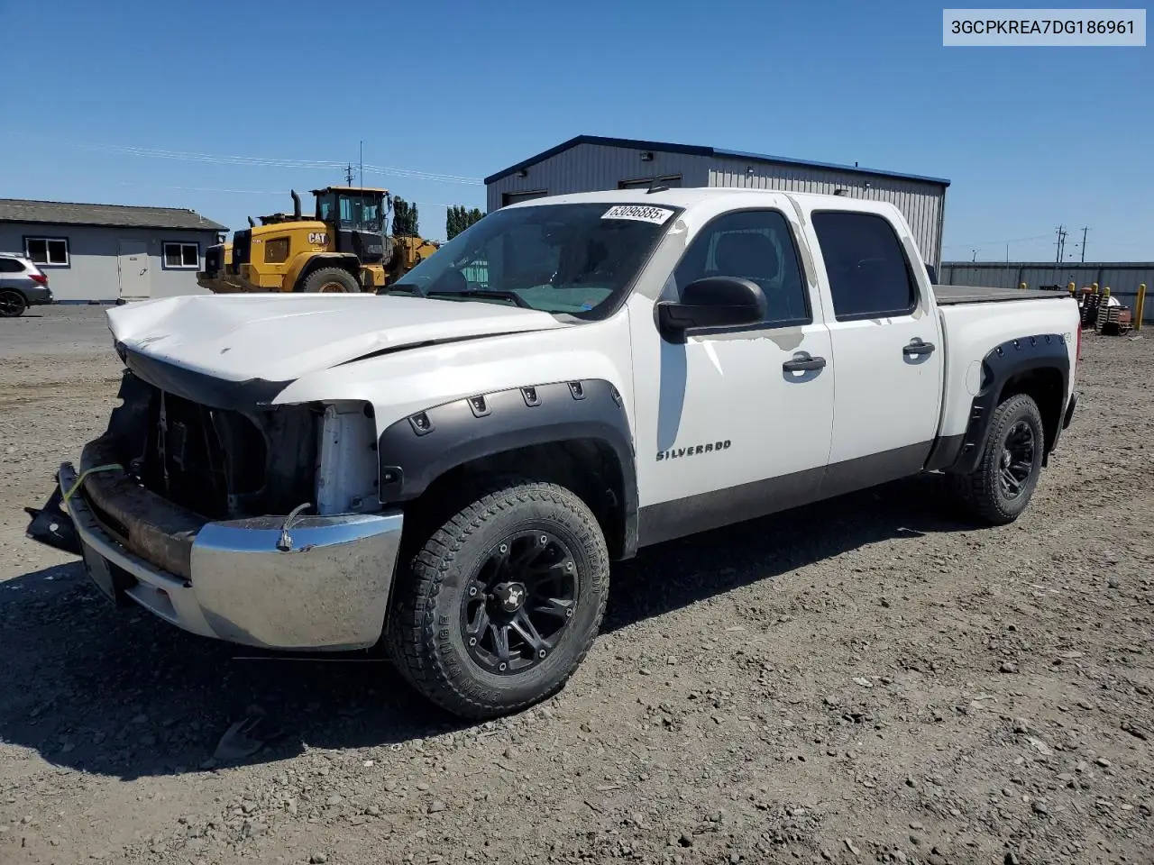 2013 Chevrolet Silverado K1500 Ls VIN: 3GCPKREA7DG186961 Lot: 63096885