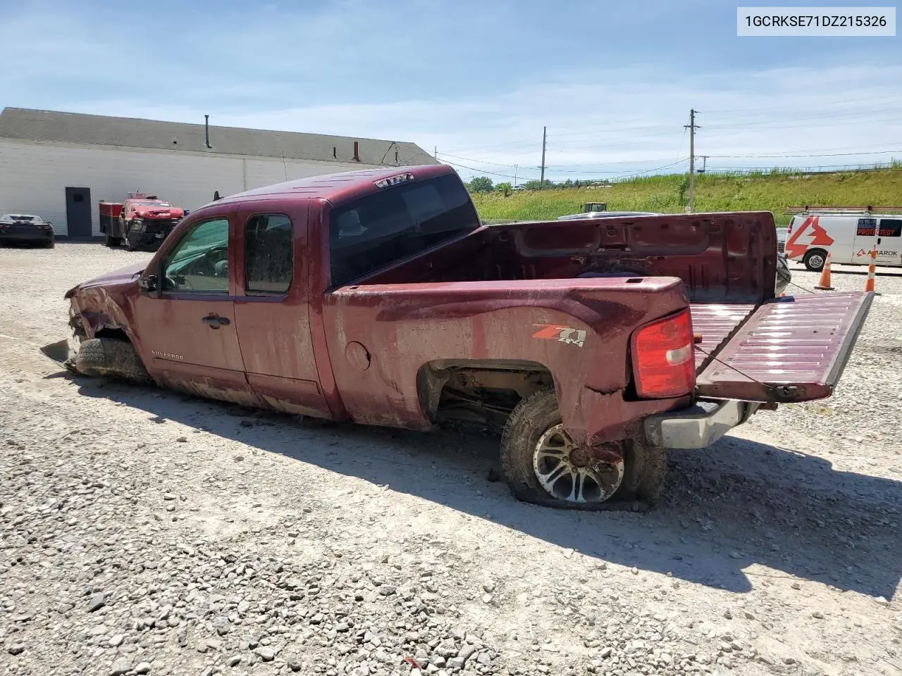 1gcrkse71dz215326 1GCRKSE71DZ215326 2013 Chevrolet Silverado K1500 Lt