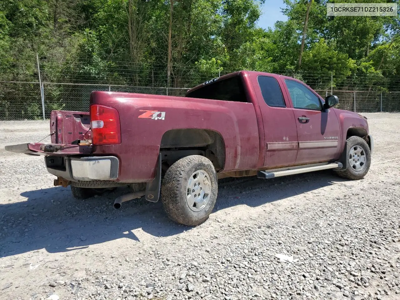 1gcrkse71dz215326 1GCRKSE71DZ215326 2013 Chevrolet Silverado K1500 Lt