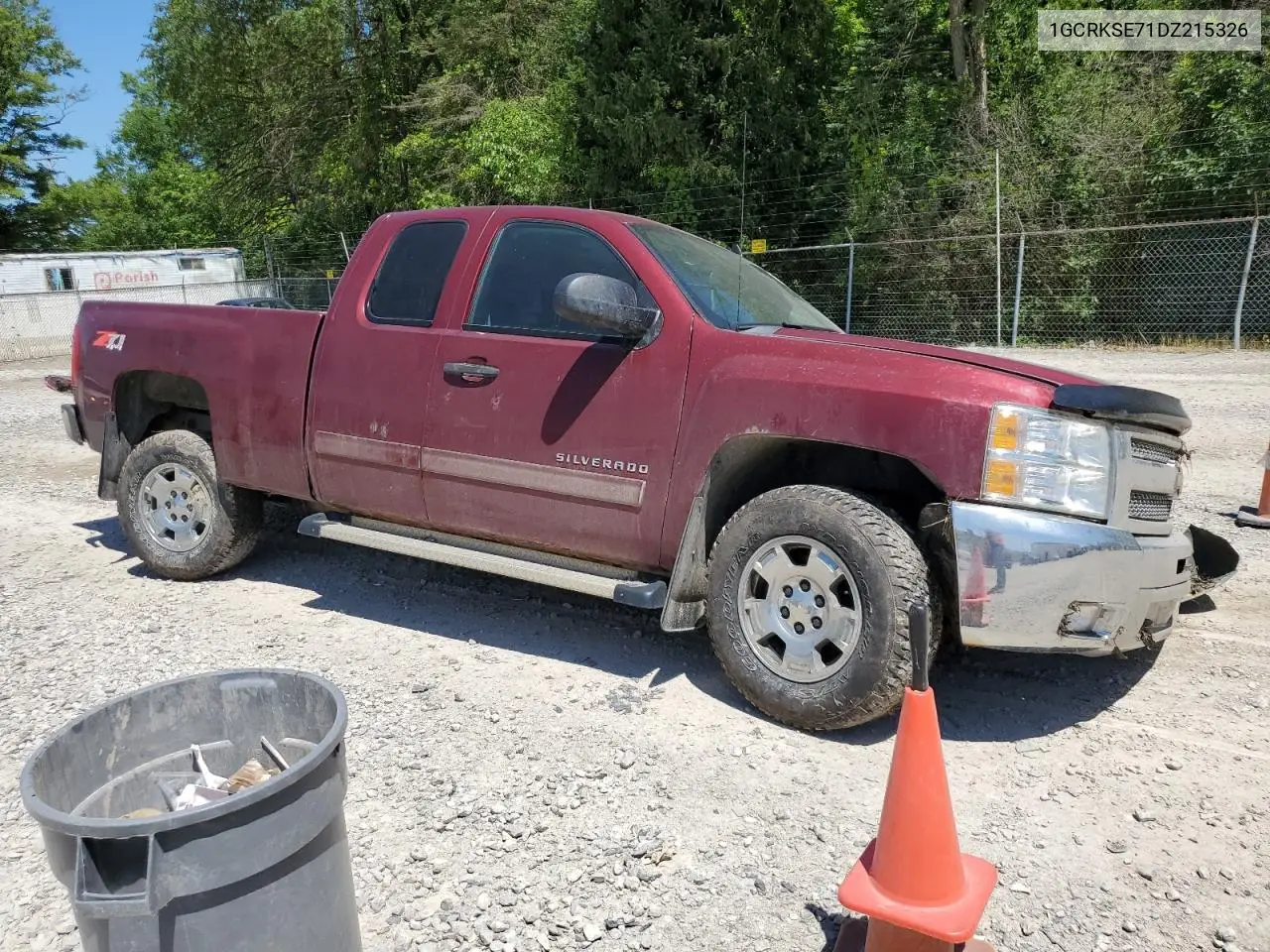 1gcrkse71dz215326 1GCRKSE71DZ215326 2013 Chevrolet Silverado K1500 Lt