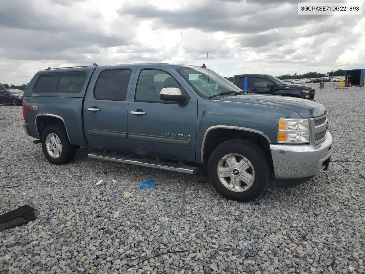 2013 Chevrolet Silverado K1500 Lt VIN: 3GCPKSE71DG221893 Lot: 65751785