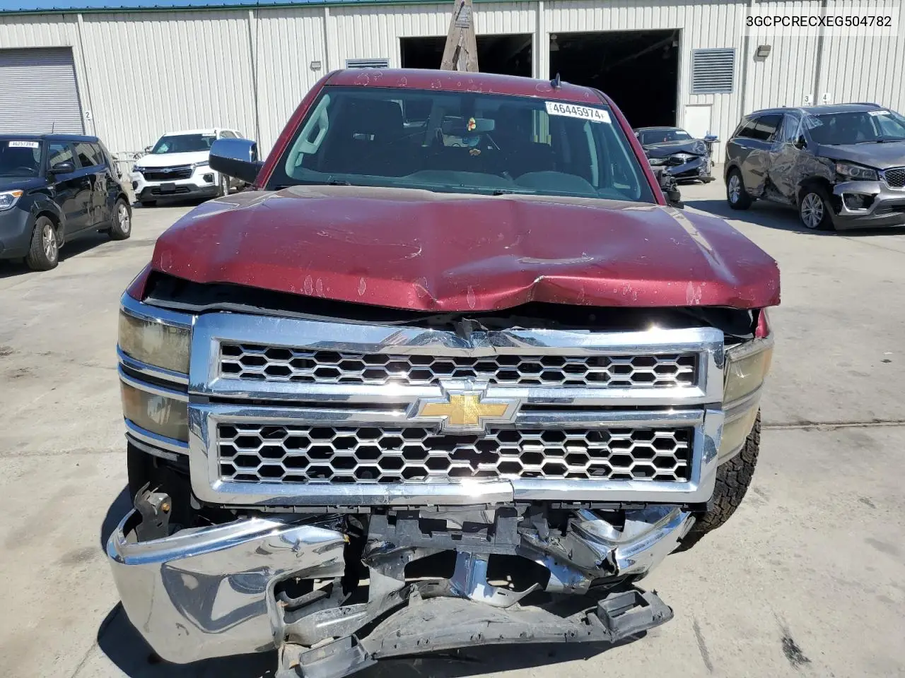 2014 Chevrolet Silverado C1500 Lt VIN: 3GCPCRECXEG504782 Lot: 46445974