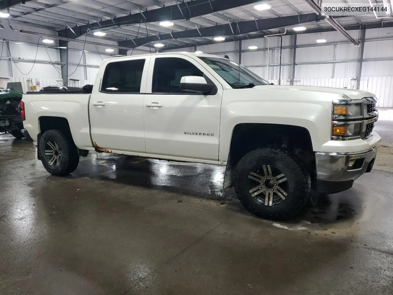 2014 Chevrolet Silverado K1500 Lt VIN: 3GCUKRECXEG144144 Lot: 51532355