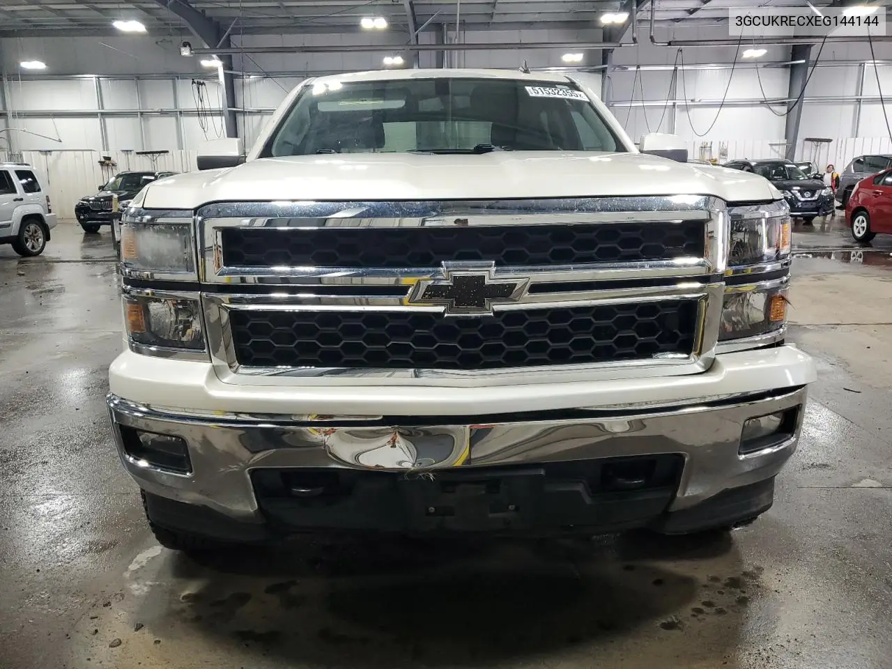 2014 Chevrolet Silverado K1500 Lt VIN: 3GCUKRECXEG144144 Lot: 51532355