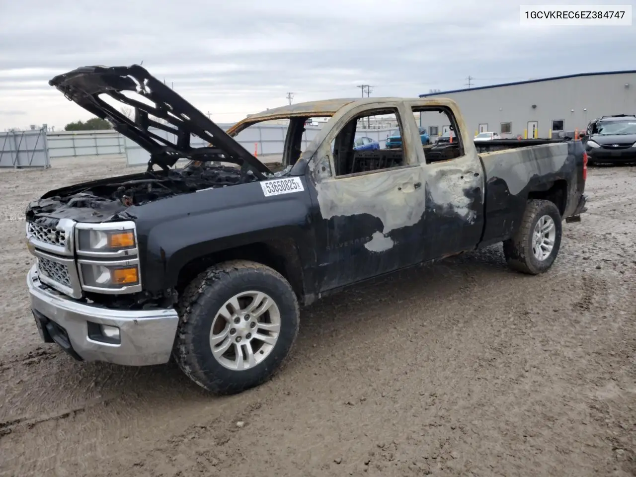 2014 Chevrolet Silverado K1500 Lt VIN: 1GCVKREC6EZ384747 Lot: 53650825