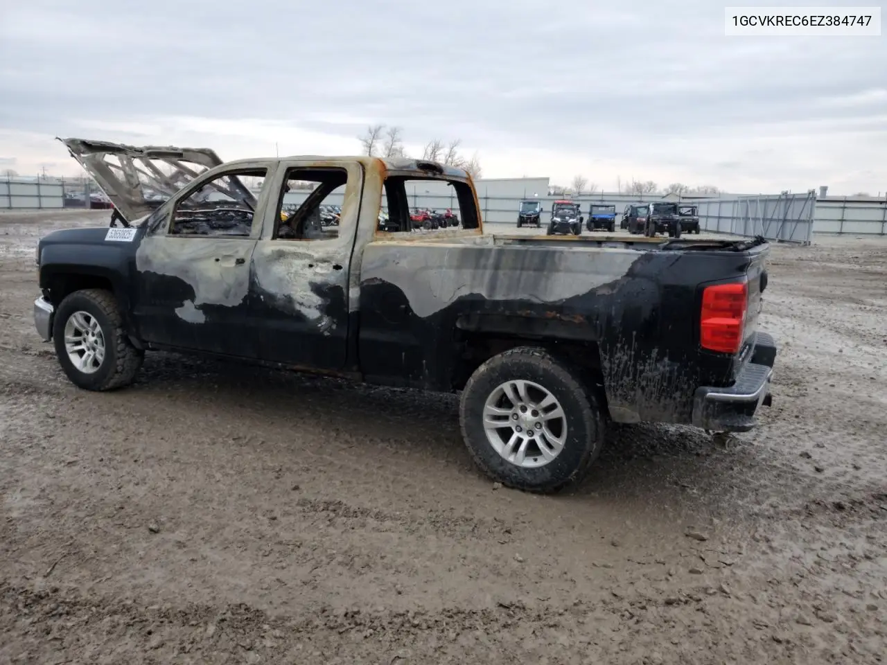 2014 Chevrolet Silverado K1500 Lt VIN: 1GCVKREC6EZ384747 Lot: 53650825