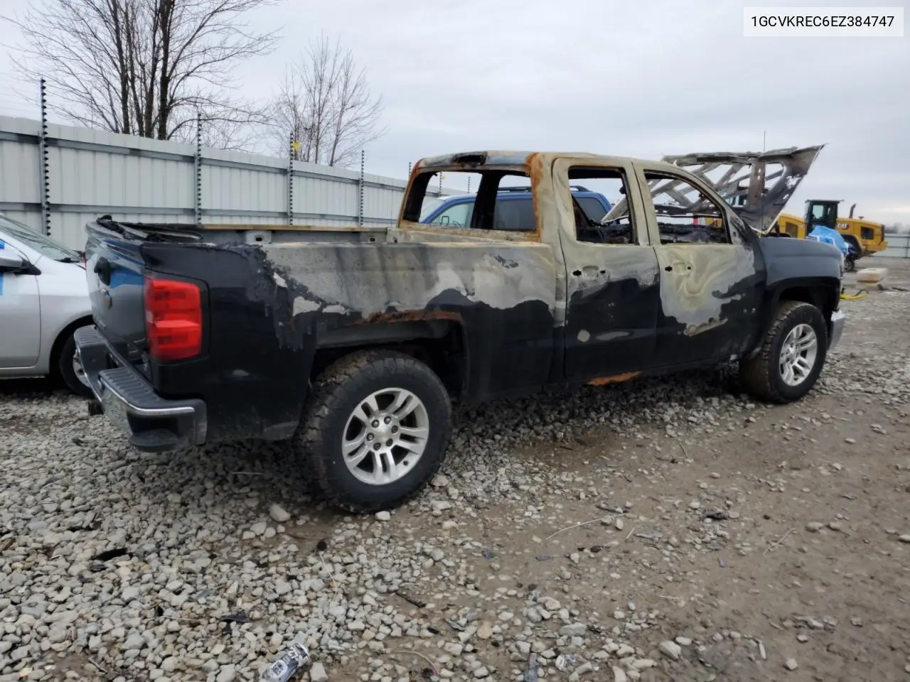 2014 Chevrolet Silverado K1500 Lt VIN: 1GCVKREC6EZ384747 Lot: 53650825