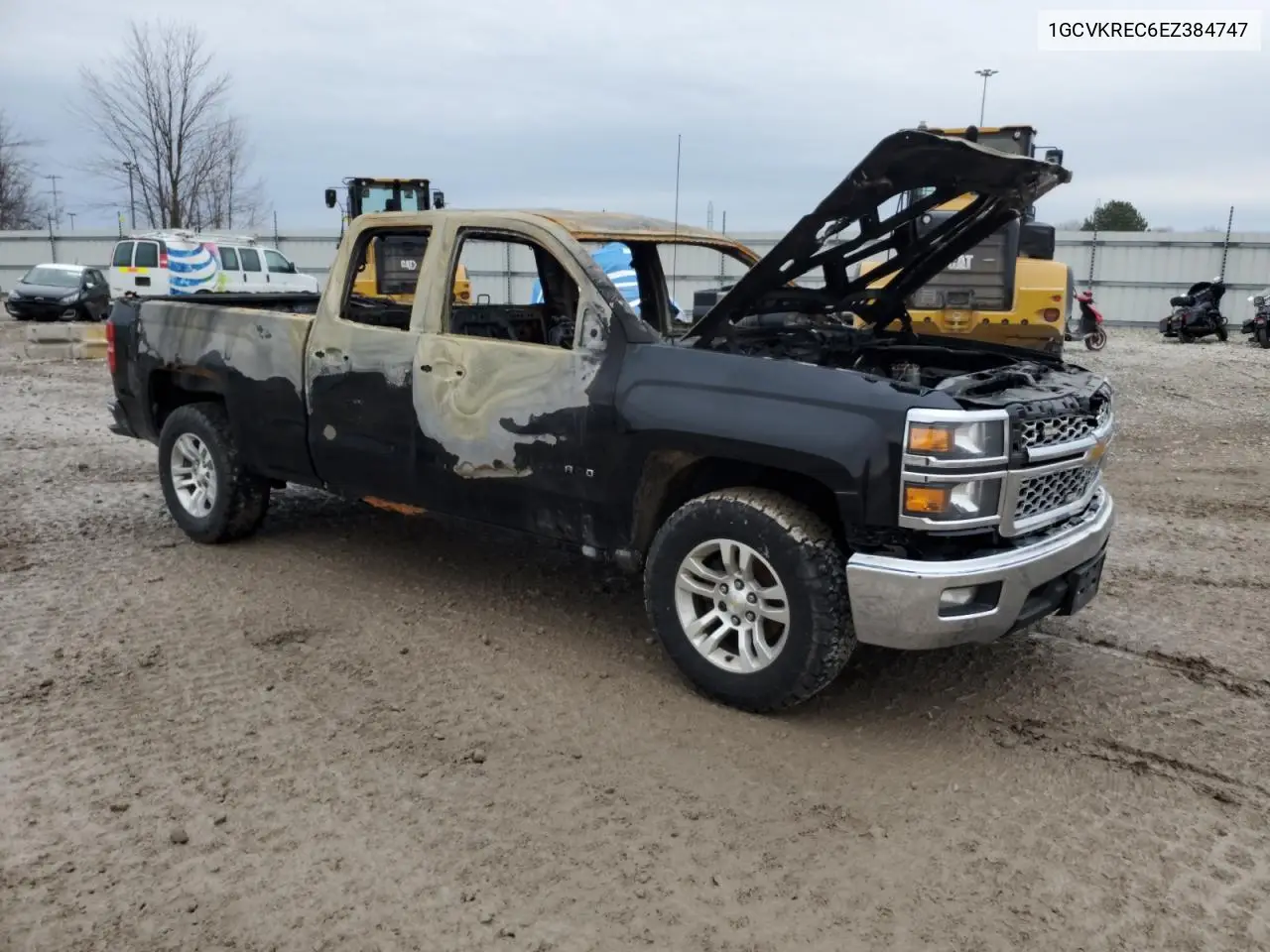 2014 Chevrolet Silverado K1500 Lt VIN: 1GCVKREC6EZ384747 Lot: 53650825