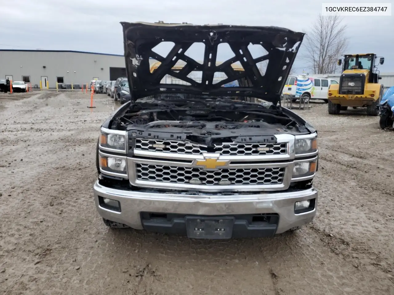 2014 Chevrolet Silverado K1500 Lt VIN: 1GCVKREC6EZ384747 Lot: 53650825