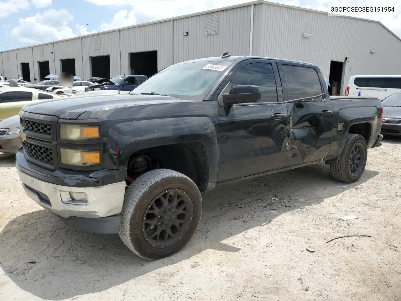 2014 Chevrolet Silverado C1500 Ltz VIN: 3GCPCSEC3EG191954 Lot: 55643655